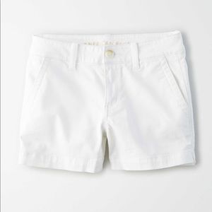 American Eagle White Shorts